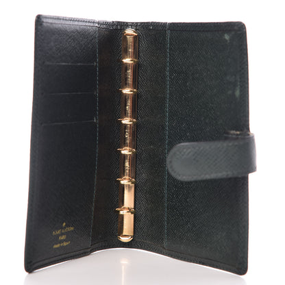 Louis Vuitton Taiga Small Ring Agenda Cover Epicea 5 of 7