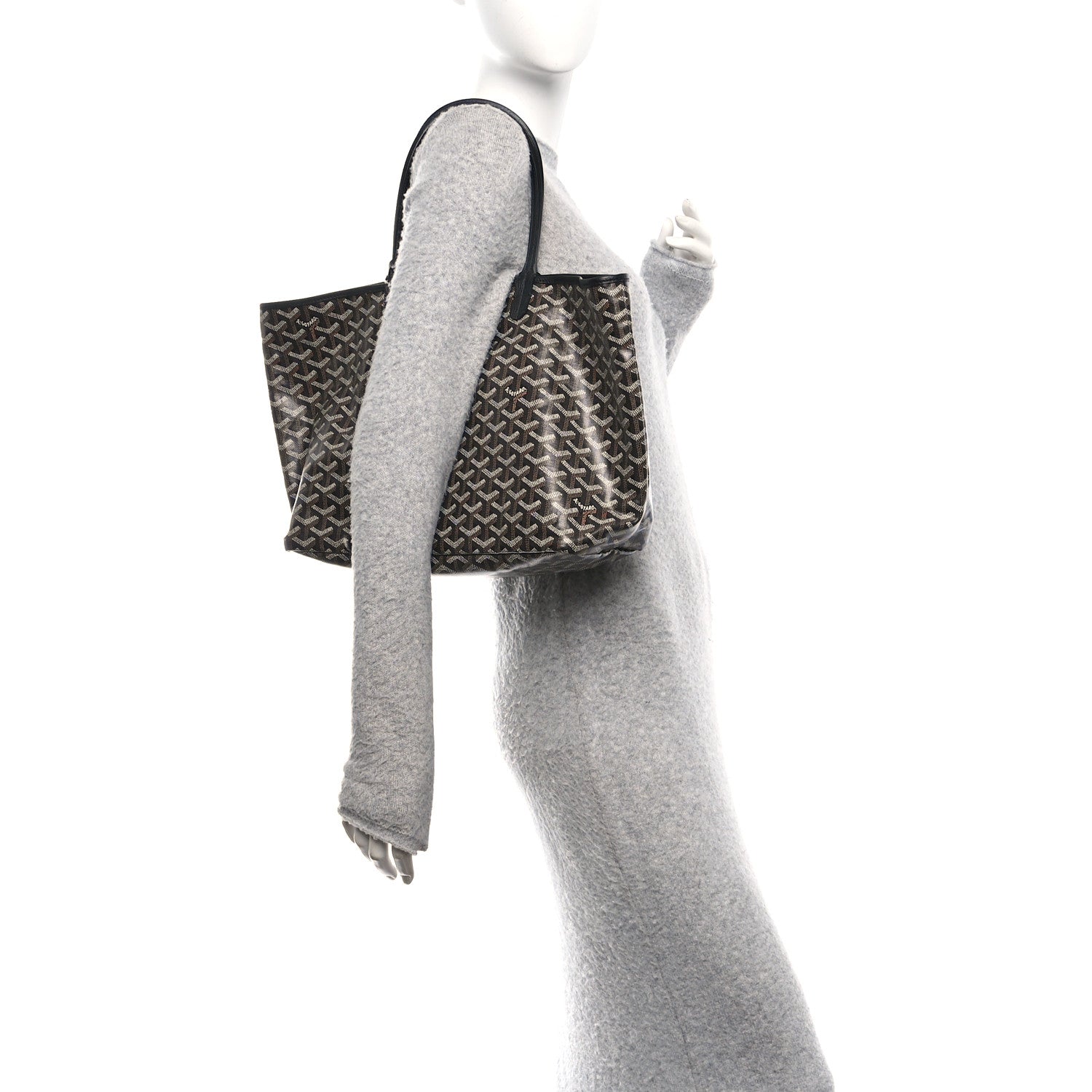 Goyard Goyardine Saint Louis PM Black 2 of 11