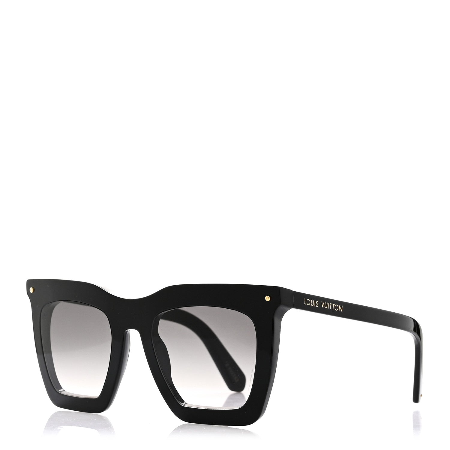 Louis Vuitton Acetate La Grande Bellezza Sunglasses Z1217W Black 1 of 8