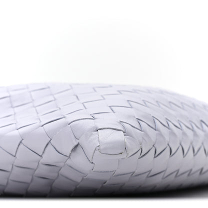 Bottega Veneta Calfskin Intrecciato Small Hop Oyster Lilac 8 of 9