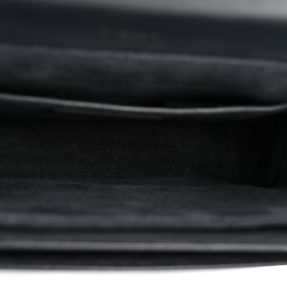 Saint Laurent Calfskin Medium Bellechasse Satchel Navy 5 of 14