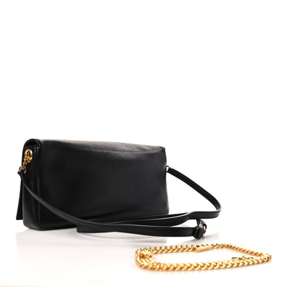 Saint Laurent Lambskin Monogram Tassel Kate 99 Black 4 of 10