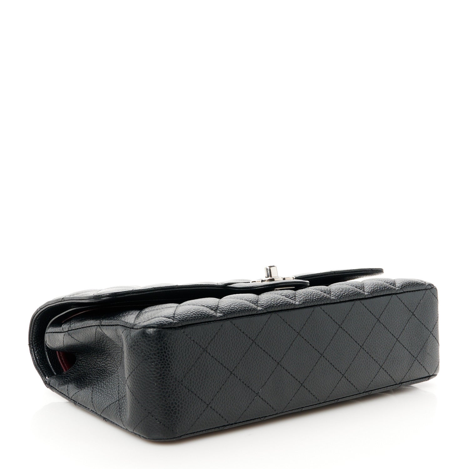 Chanel Caviar Quilted Medium Double Flap Black 4 of 11