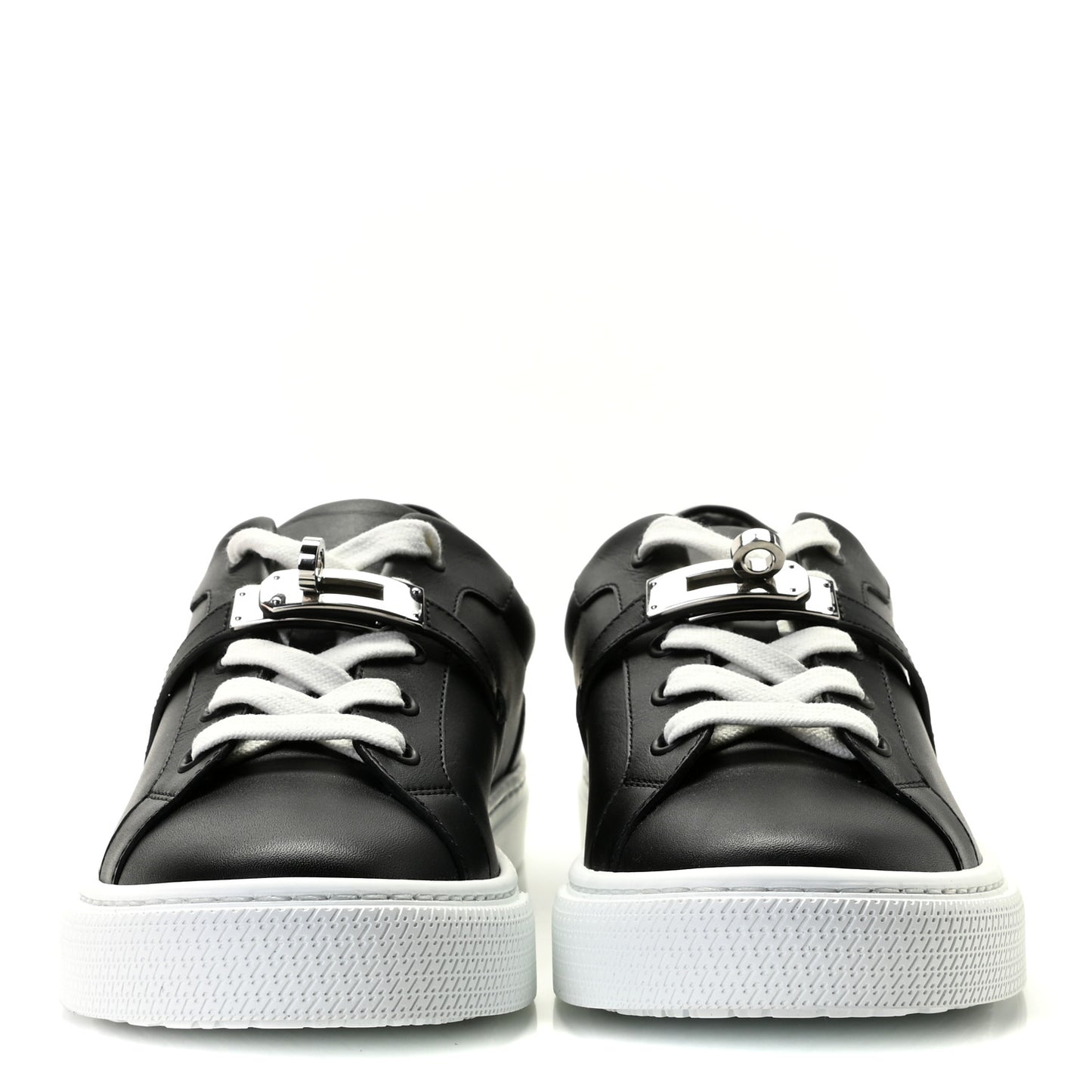 Calfskin Day Sneakers 37 Black
