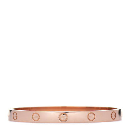 Cartier 18K Pink Gold LOVE Bracelet 17 3 of 7