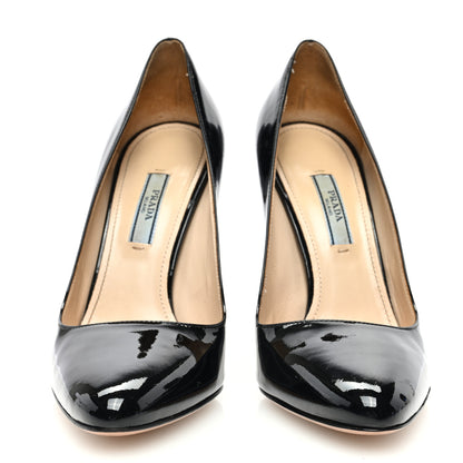 Prada Patent Pumps 37 Black 3 of 10