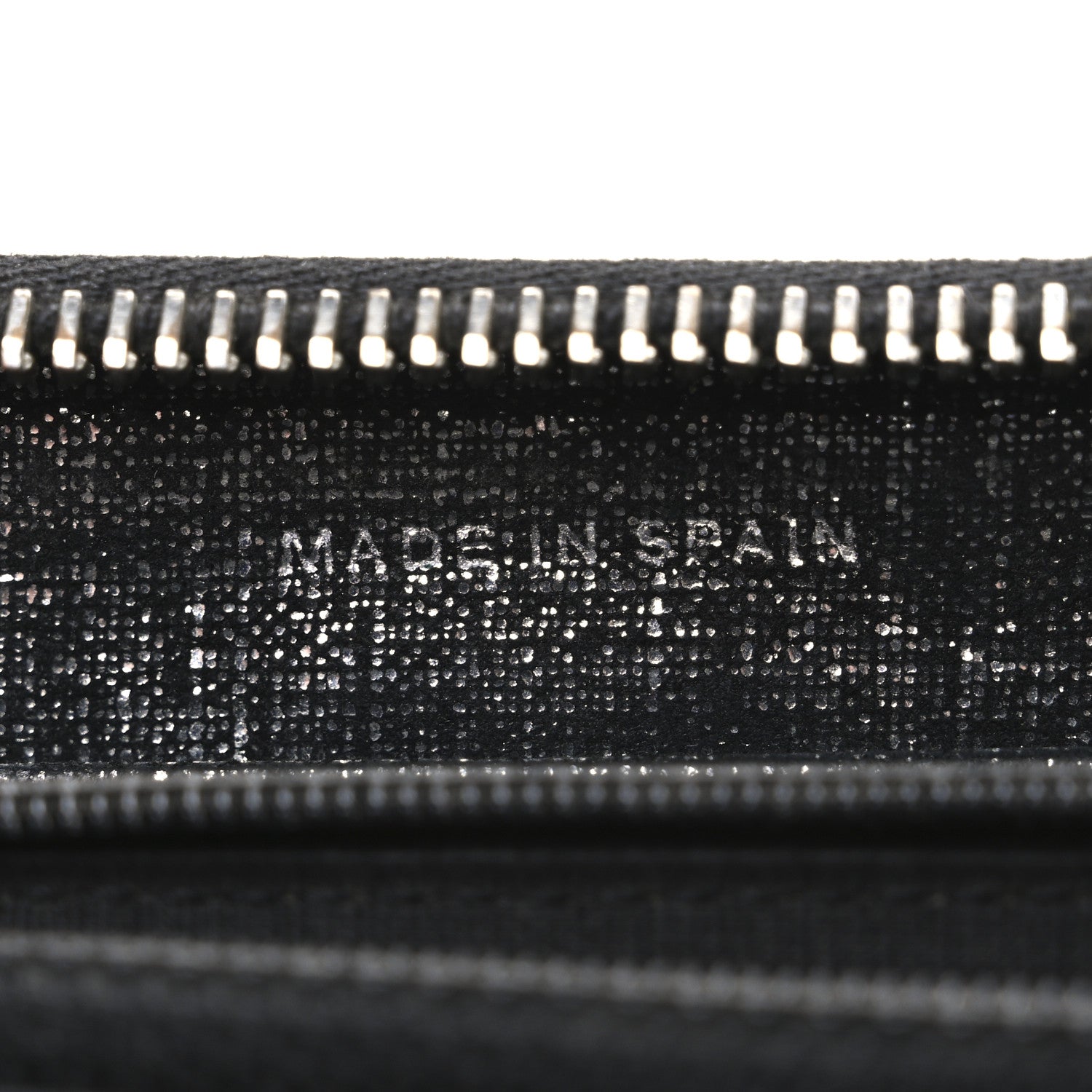 Chanel Iridescent Calfskin Quilted Zip Around Wallet Grey 7 of 9