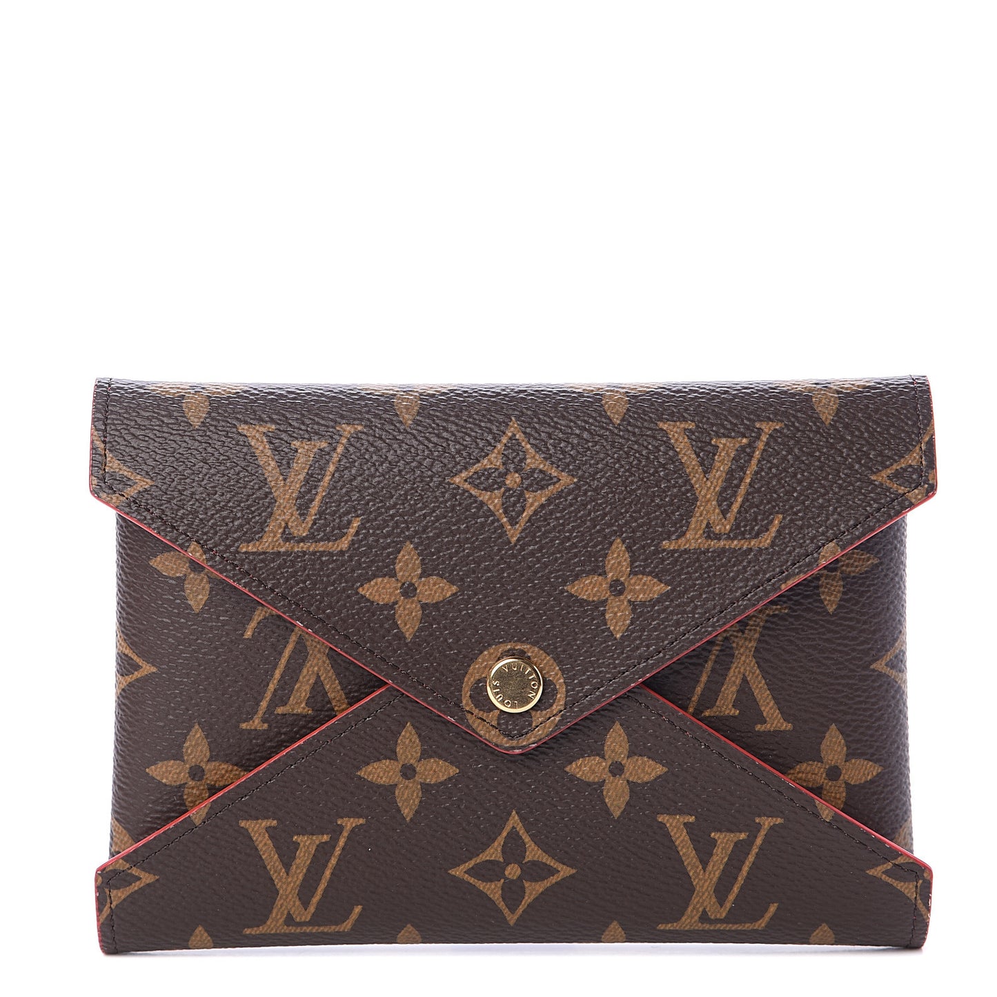 Monogram Medium Kirigami Pochette Insert Coquelicot