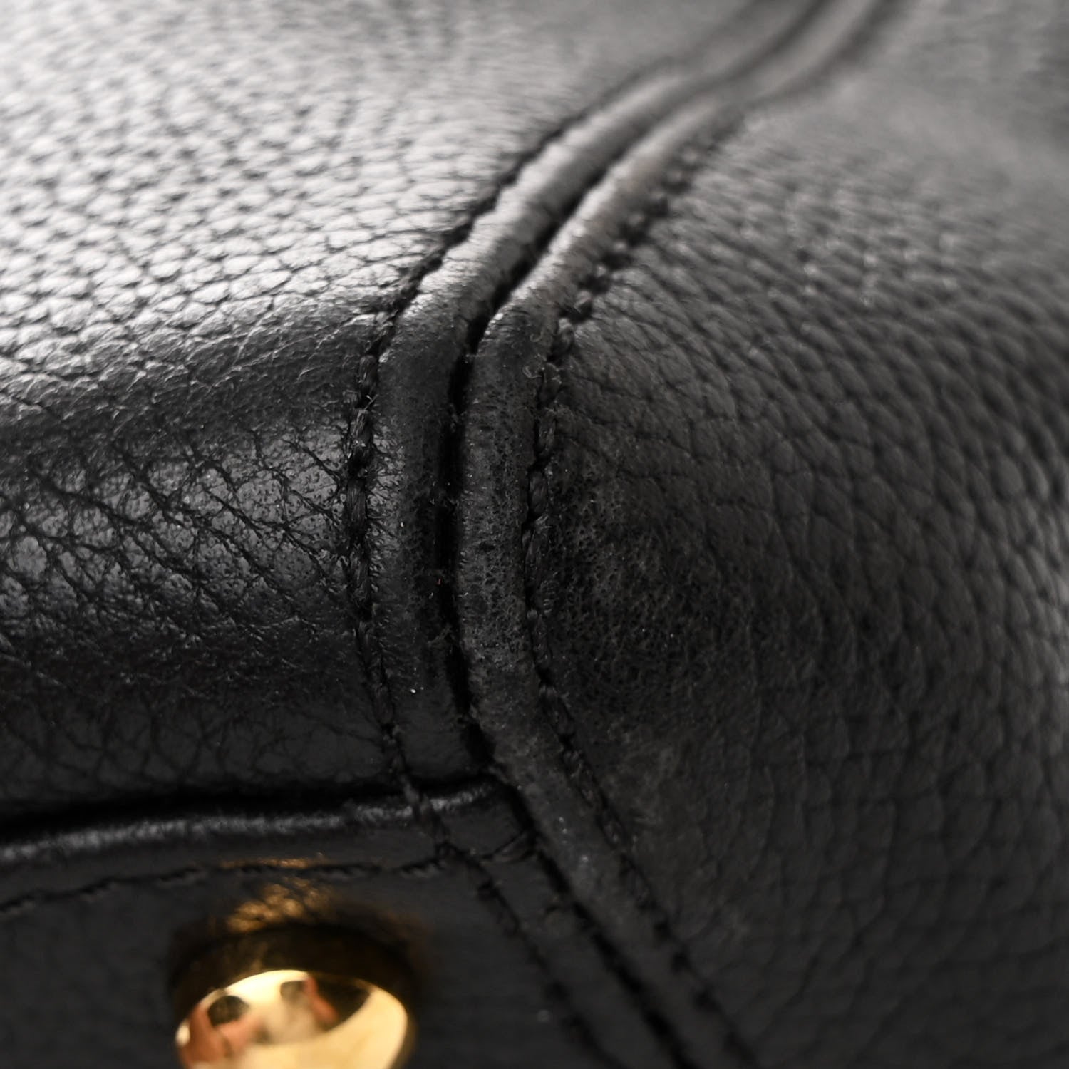 Chanel Calfskin Cerf Executive Shopper Tote Black 13 of 15