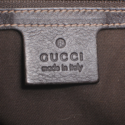 Gucci Monogram Borchie Studded Hobo Ebony 6 of 7