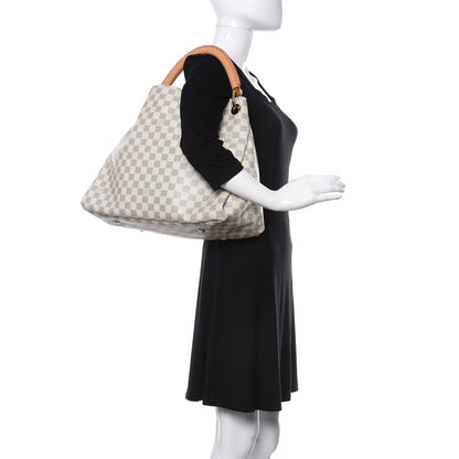 Louis Vuitton Damier Azur Artsy MM 2 of 9