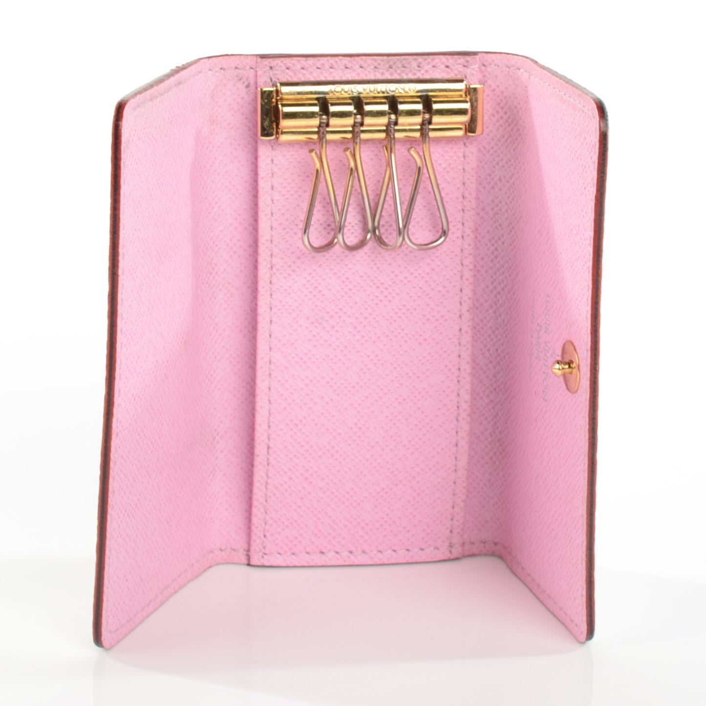 Monogram Multicolor Multicles 4 Key Holder White Litchi