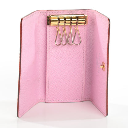 Louis Vuitton Monogram Multicolor Multicles 4 Key Holder White Litchi 5 of 9