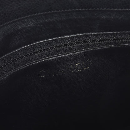 Chanel Caviar CC Shoulder Bag Black 6 of 8
