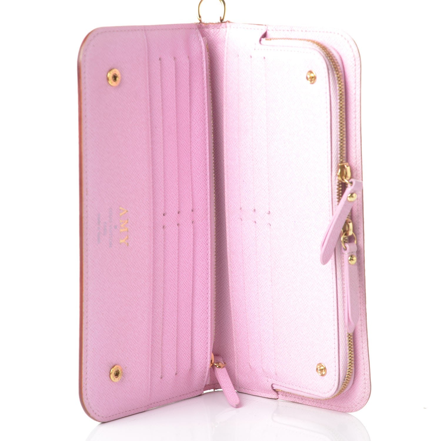 Louis Vuitton Monogram Multicolor Insolite Wallet White Litchi 5 of 12