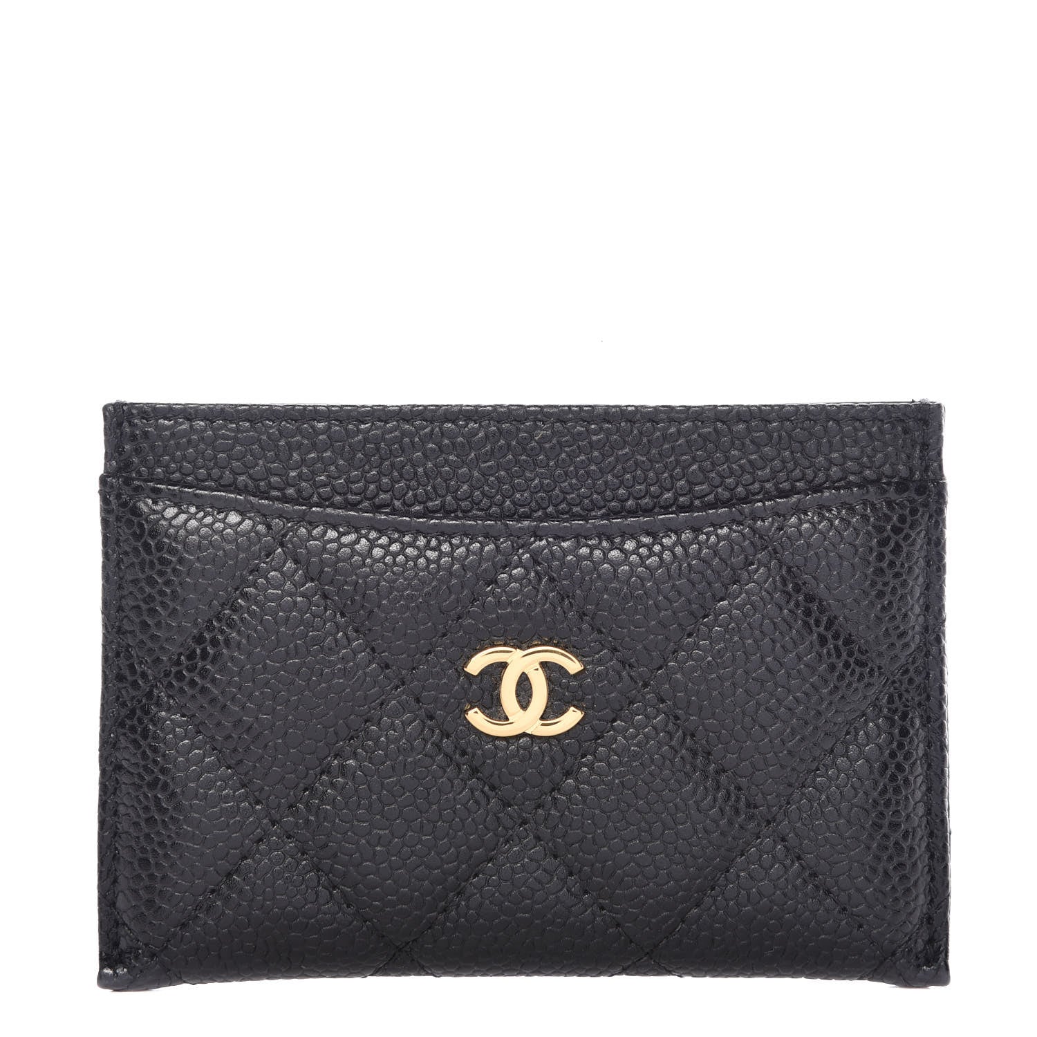 Chanel Caviar Quilted Card Holder Black 1 of 11