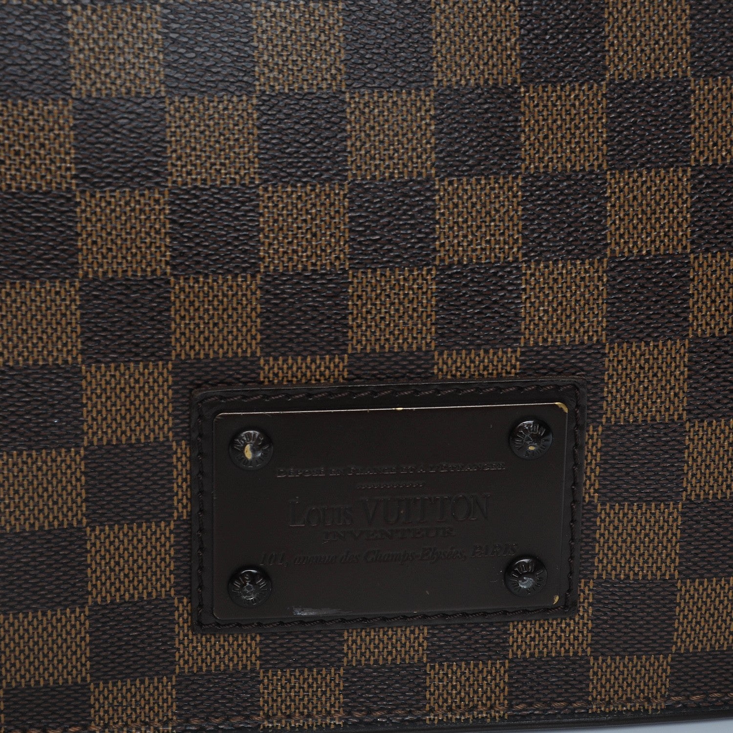 Louis Vuitton Damier Ebene Brooklyn MM 8 of 10
