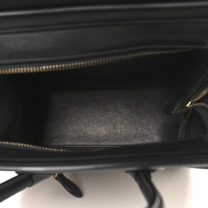 Celine Elephant Calfskin Nano Tri-Color Luggage Yellow 5 of 10