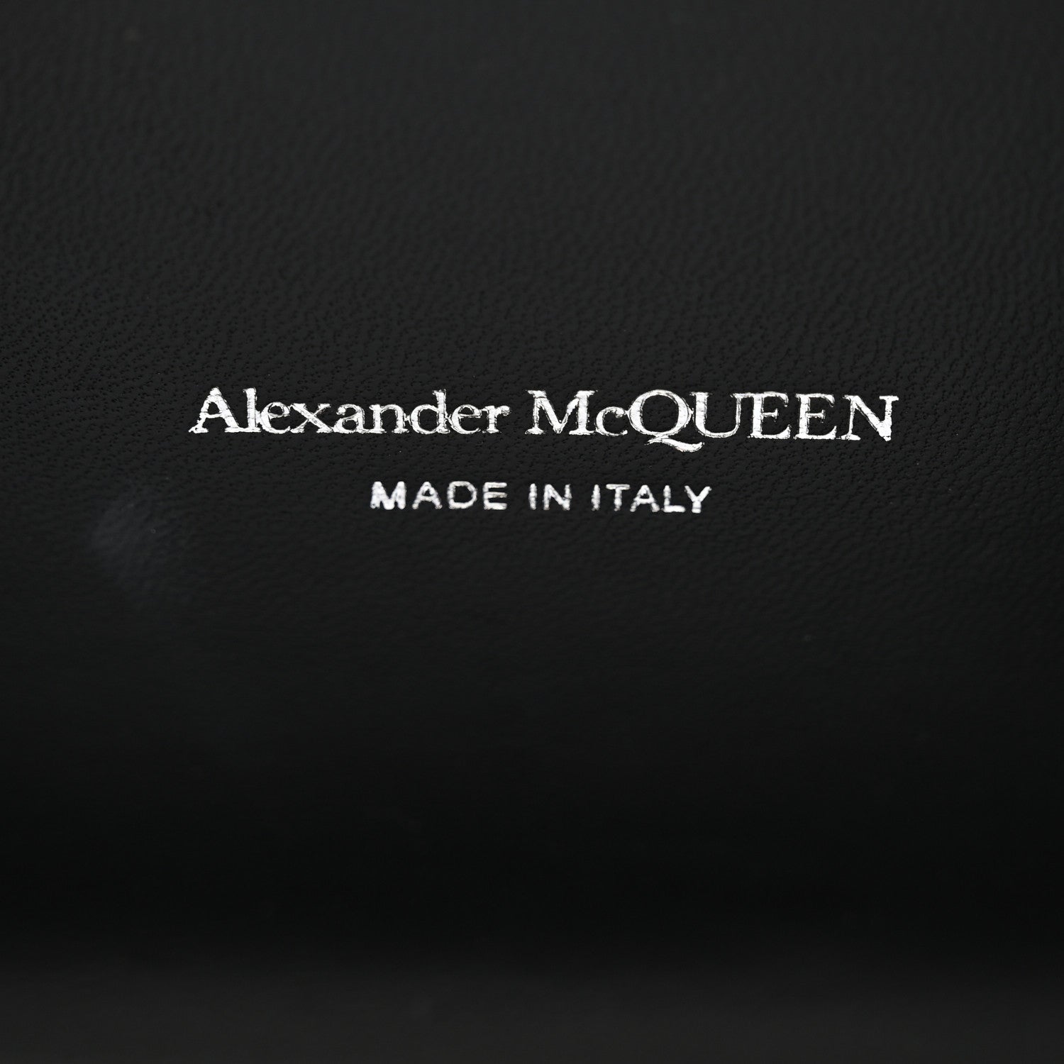 Alexander McQueen Calfskin Studded Skull Four Ring Knuckle Clutch Black 6 of 7