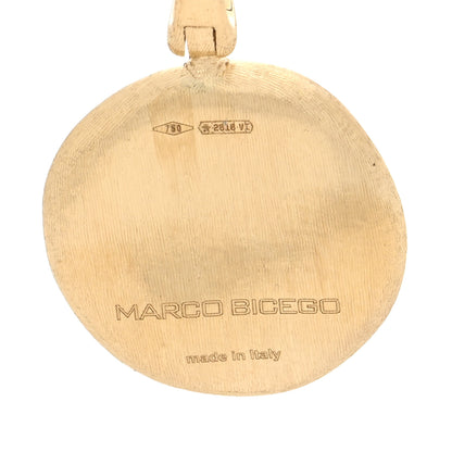 Marco Bicego 18K Yellow White Gold Diamond Jaipur Pendant 3 of 3