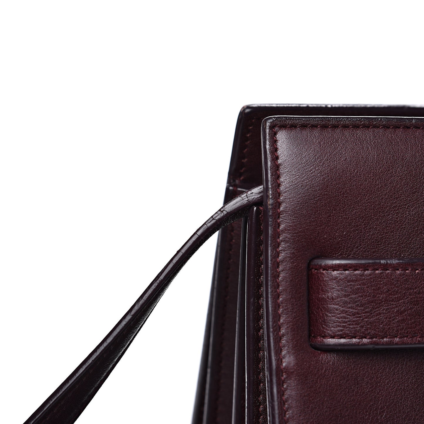 Calfskin Small Sac De Jour Bordeaux