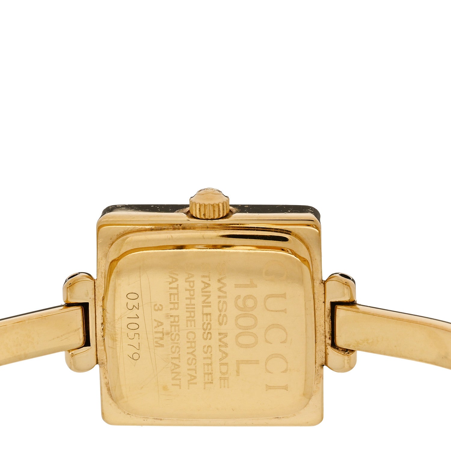 Gucci Stainless Steel 19mm 1900L Quartz Watch Gold 4 of 4