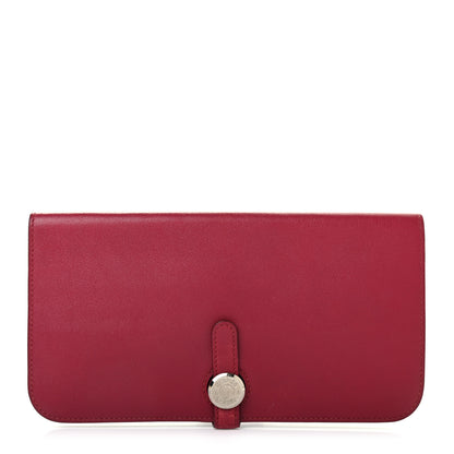 Hermes Swift Dogon Recto Verso Wallet Rubis 1 of 8