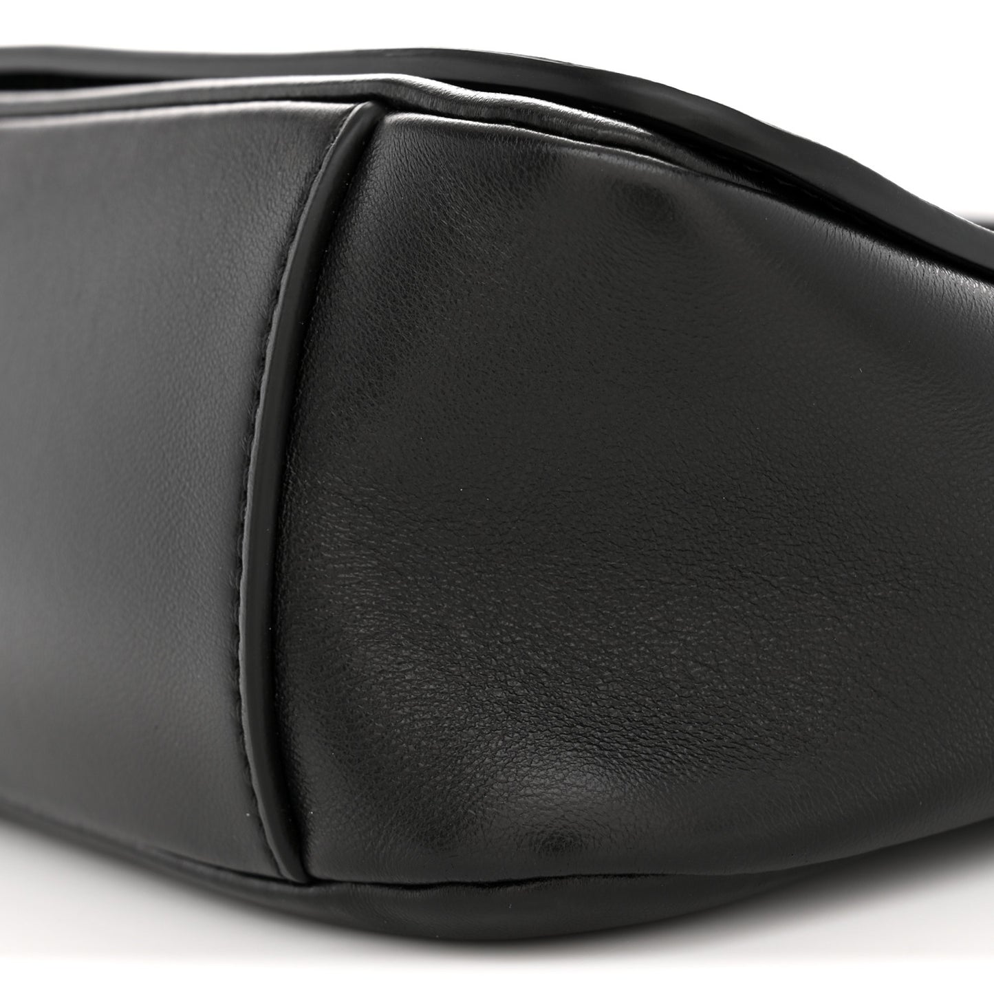 Lambskin CC Messenger Flap Black