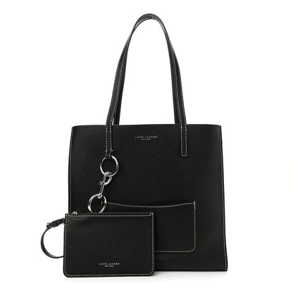 Marc Jacobs Grained Calfskin Bold Grind Tote Black 1 of 12