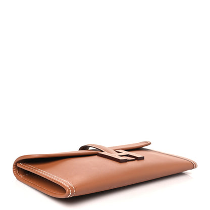 Hermes Swift Jige Elan 29 Clutch Gold 4 of 8
