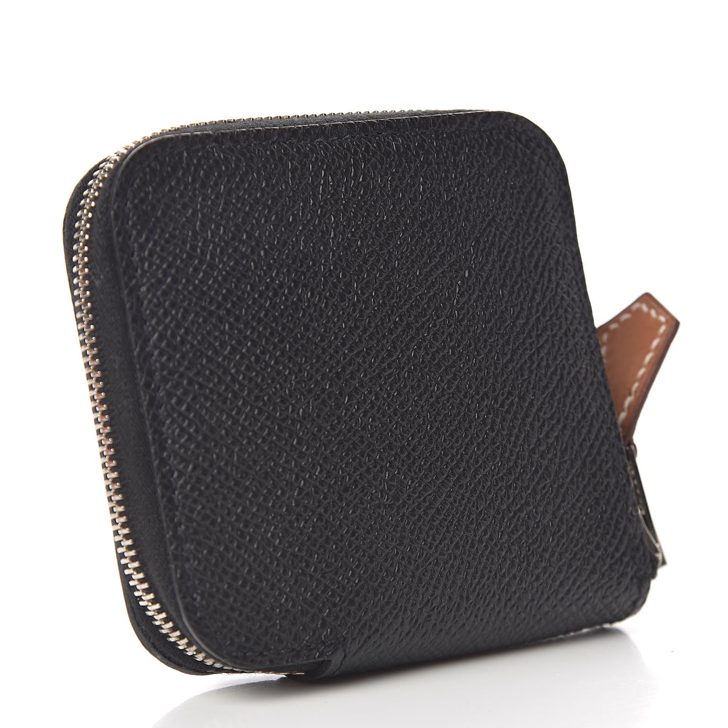 Hermes Epsom Silk'in Coin Purse Black 3 of 8