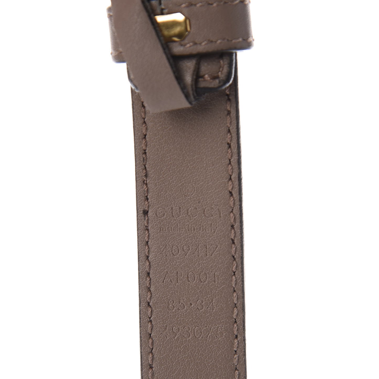 Calfskin Double G 20mm Belt 85 34 Porcelain Rose