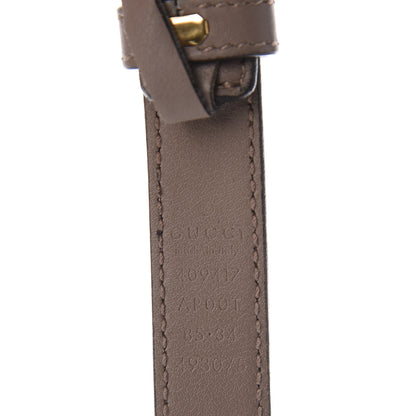 Gucci Calfskin Double G 20mm Belt 85 34 Porcelain Rose 3 of 6