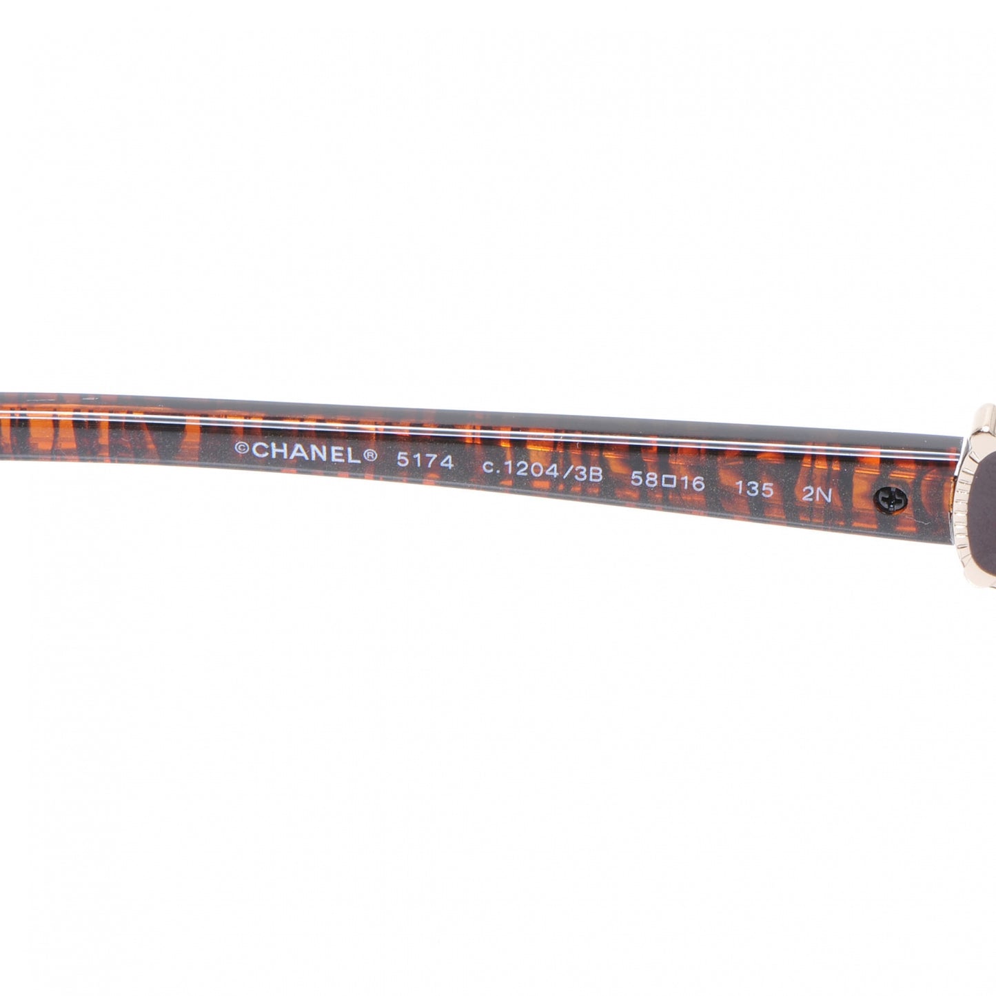 Tweed Effect CC Sunglasses 5174 Brown