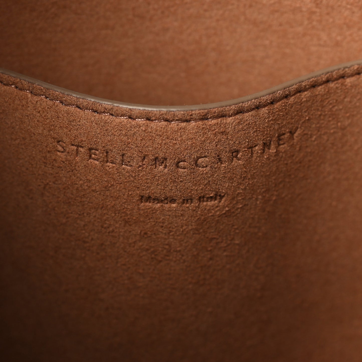 Eco Alter Nappa Perforated Logo Mini Crossbody Natural