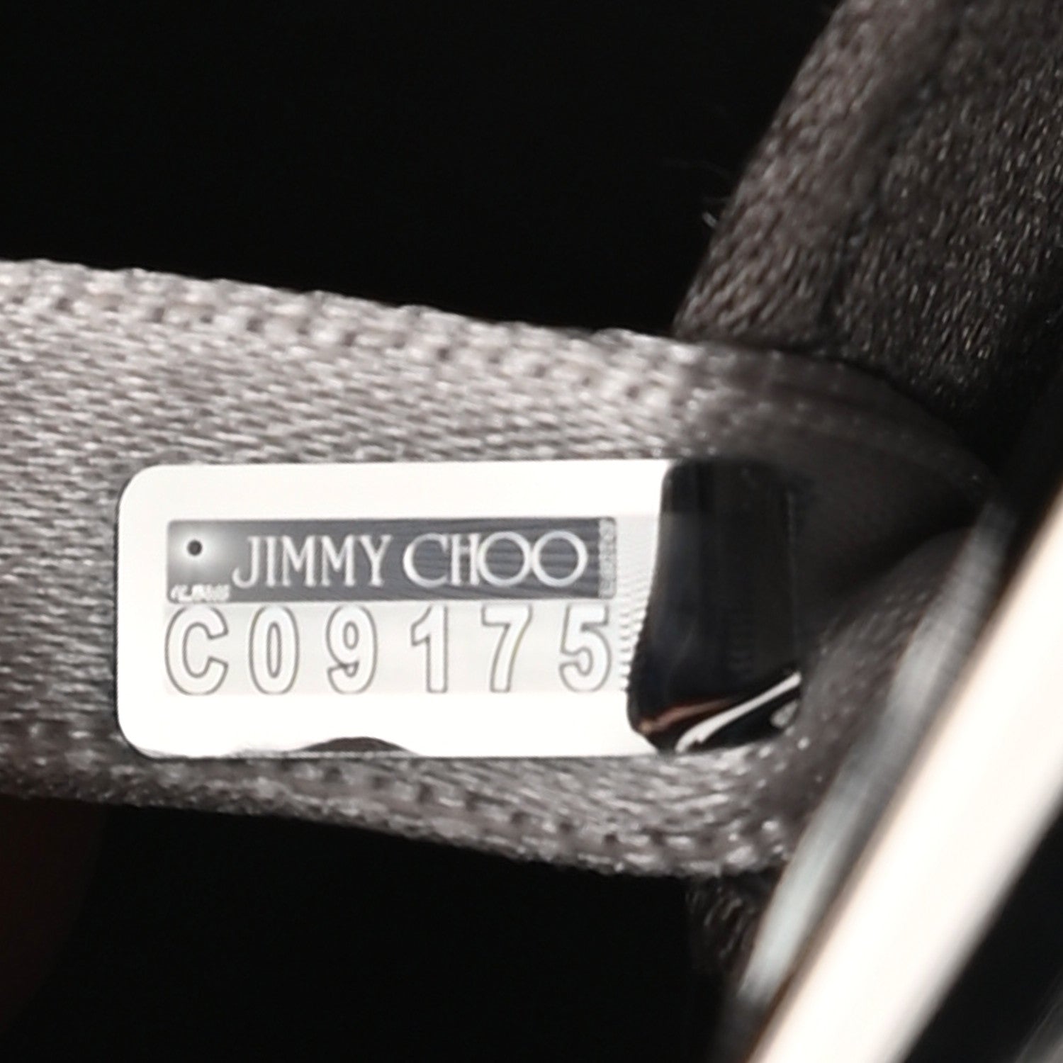 Jimmy Choo Coarse Glitter Celeste Clutch Silver Multicolor 7 of 8