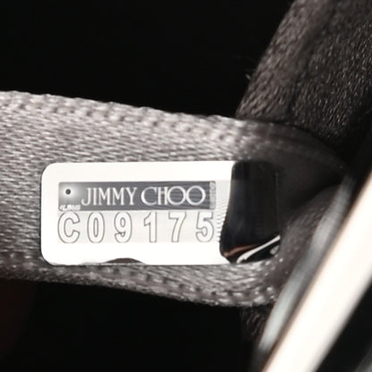 Jimmy Choo Coarse Glitter Celeste Clutch Silver Multicolor 7 of 8