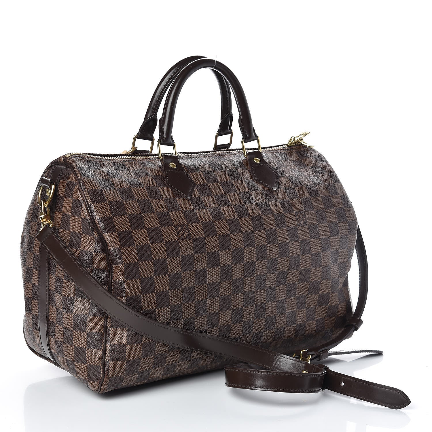 Louis Vuitton Damier Ebene Speedy Bandouliere 35 3 of 10