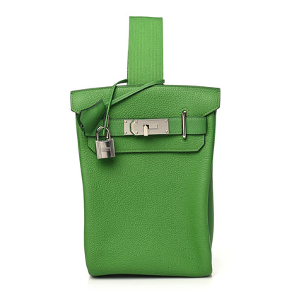 Hermes Togo Hac A Dos PM Backpack Vert Yucca 1 of 11