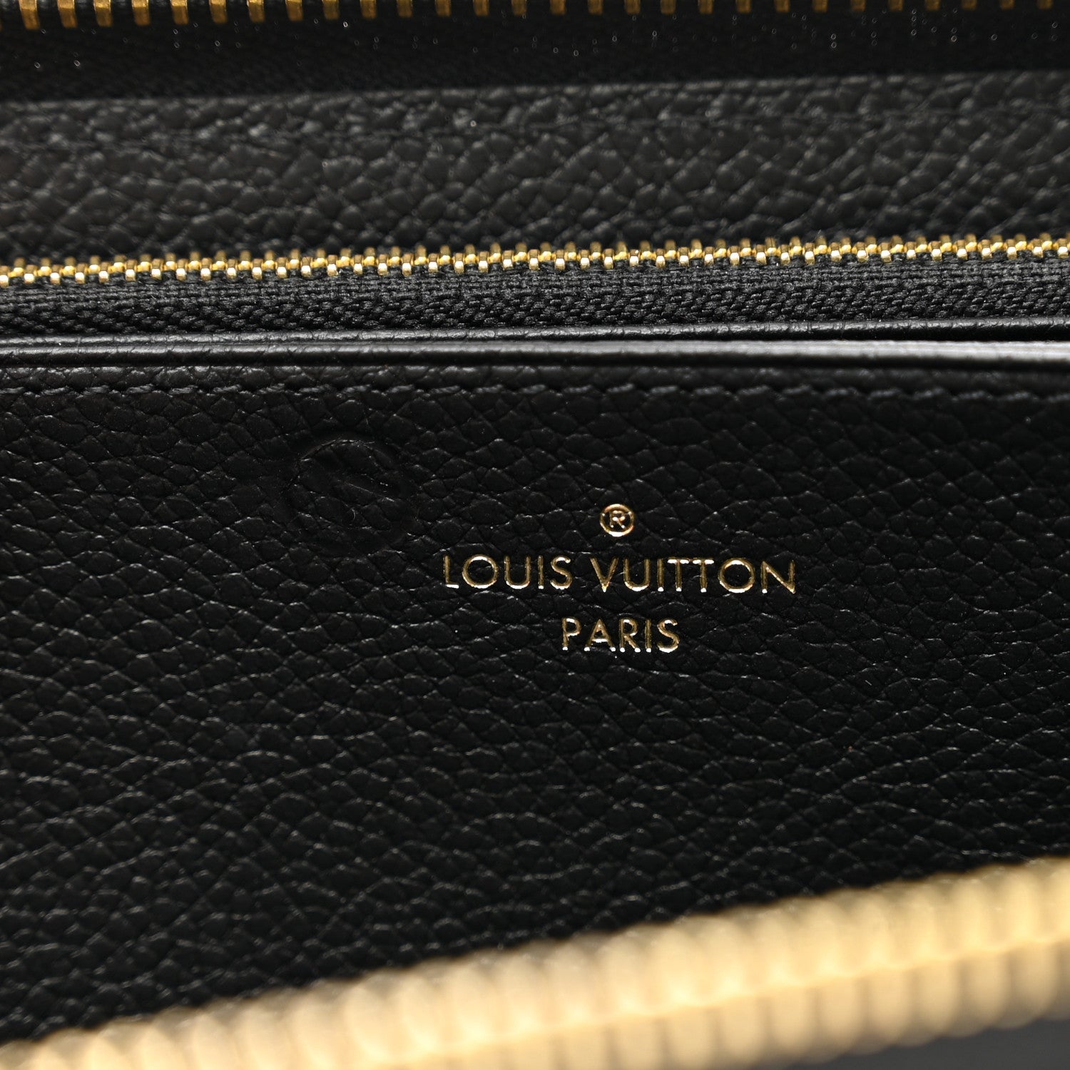 Louis Vuitton Empreinte Zippy Wallet Black 6 of 7