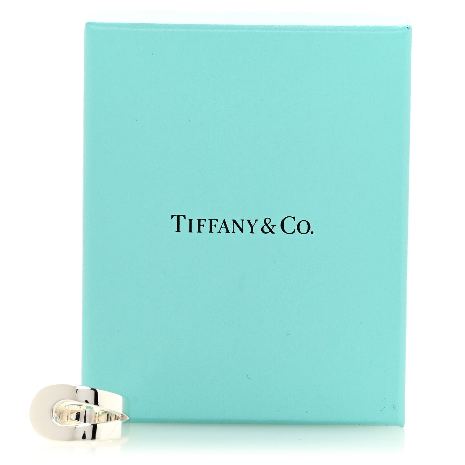 Tiffany Sterling Silver Out of Retirement Loop Ring 53 6.25 5 of 5