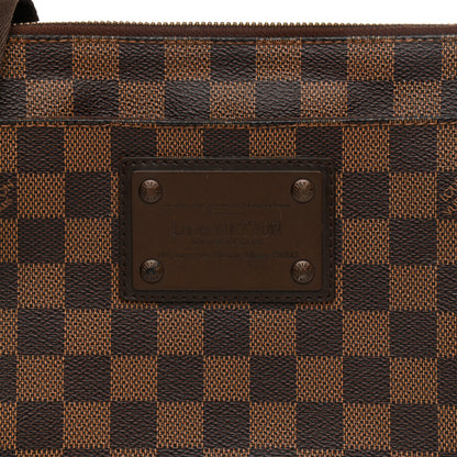 Louis Vuitton Damier Ebene Brooklyn Flat Pochette 8 of 12