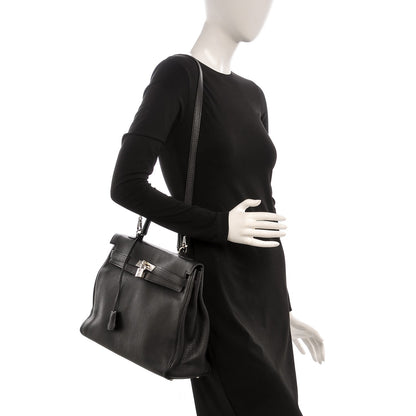 Hermes Togo Kelly Retourne 35 Black 2 of 34