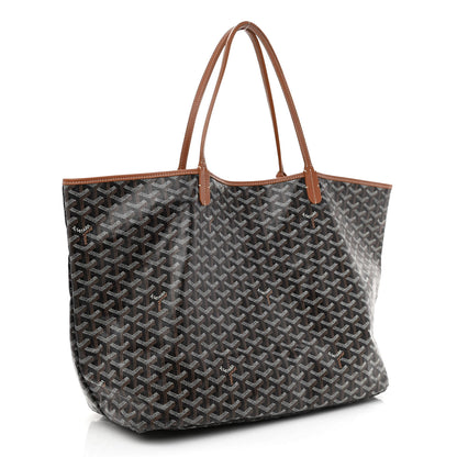 Goyard Goyardine Saint Louis GM Black Gold 4 of 17