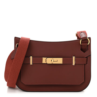 Hermes Swift Mini Jypsiere Rouge H 1 of 10