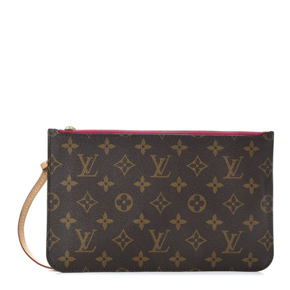 Louis Vuitton Monogram Neverfull MM GM Pochette Pivoine 1 of 8