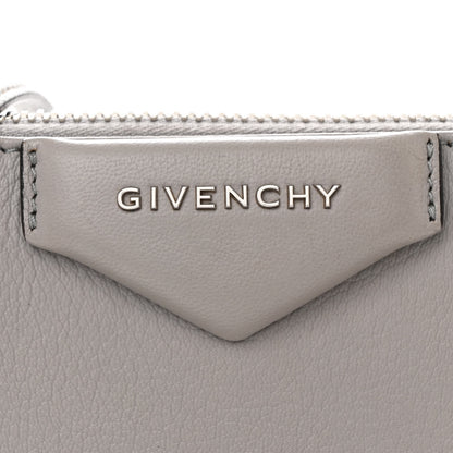 Givenchy Sugar Goatskin Nano Antigona Pearl Grey 8 of 10