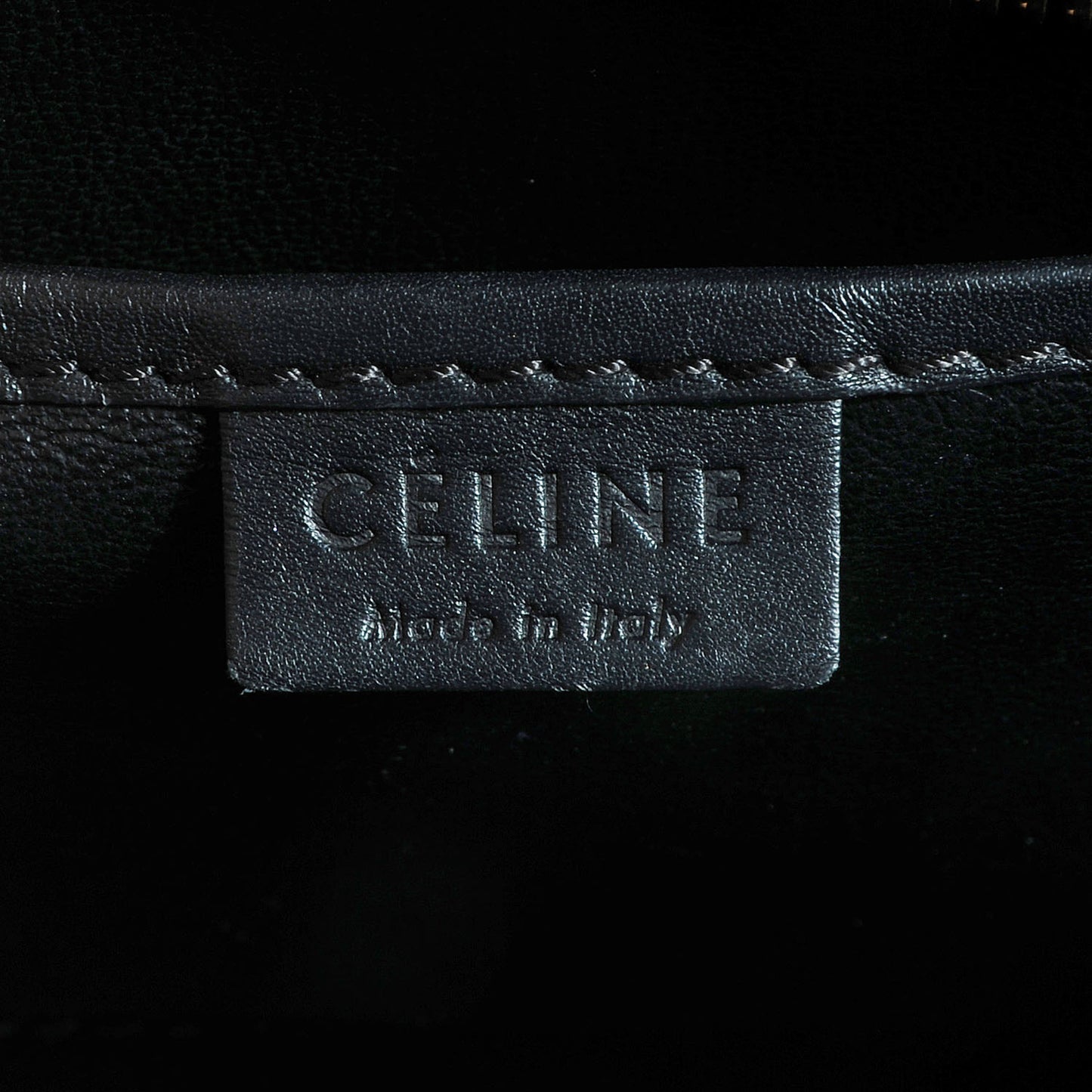 Smooth Calfskin Nano Luggage Black