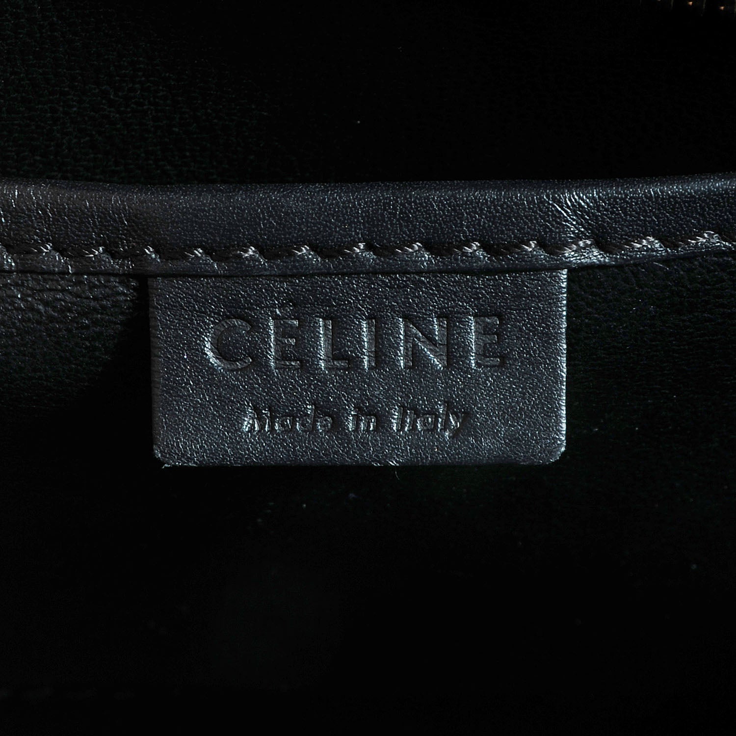Celine Smooth Calfskin Nano Luggage Black 7 of 11