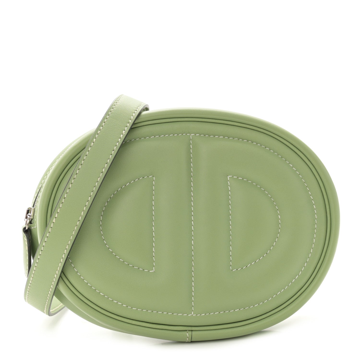 Hermes Swift Verso In The Loop Belt Bag Vert Criquet Bambou 1 of 11